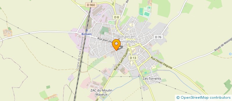 localisation de l'entreprise MONSIEUR PATRICK ATTANCOURT  BOHAIN-EN-VERMANDOIS