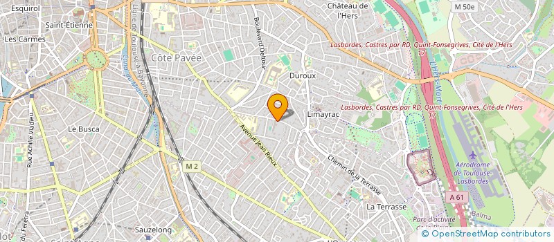 localisation de l'entreprise MONSIEUR PATRICK AUBERTIN à TOULOUSE