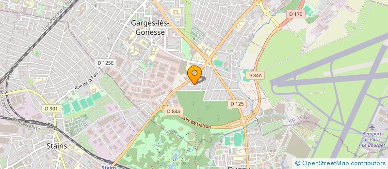 localisation de l'entreprise MONSIEUR PATRICK AUBRY  GARGES LES GONESSE