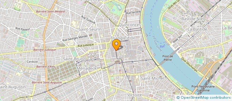 localisation de l'entreprise MONSIEUR PATRICK AUCHE à BORDEAUX