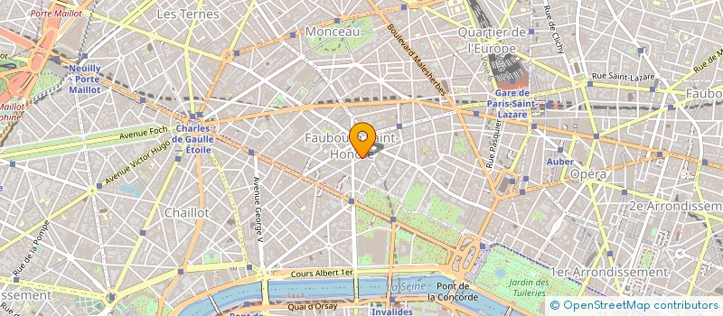 localisation de l'entreprise MONSIEUR PATRICK AUDOUARD-D'AVIREZ à PARIS
