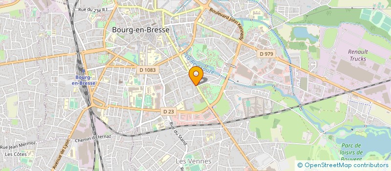 localisation de l'entreprise MONSIEUR PATRICK AUGER à BOURG-EN-BRESSE