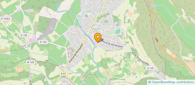 localisation de l'entreprise MONSIEUR PATRICK AUGER  TEYRAN