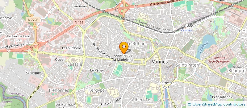 localisation de l'entreprise MONSIEUR PATRICK AULARD à VANNES