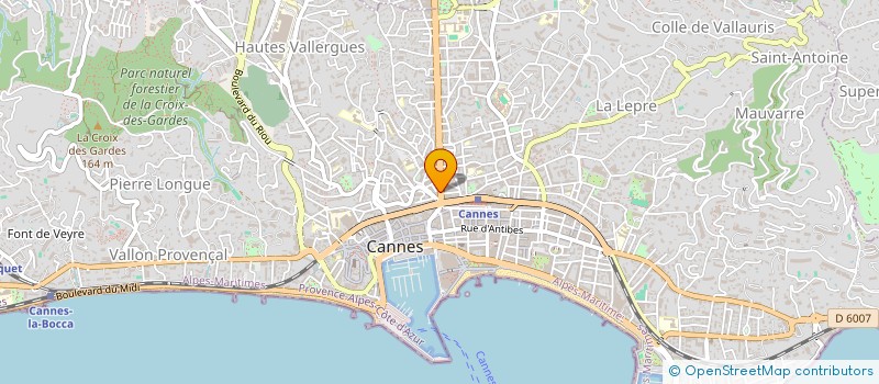 localisation de l'entreprise MONSIEUR PATRICK AZOULAY  CANNES