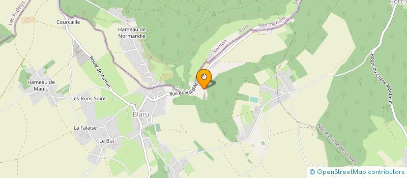 localisation de l'entreprise MONSIEUR PATRICK BAEYENS  BLARU