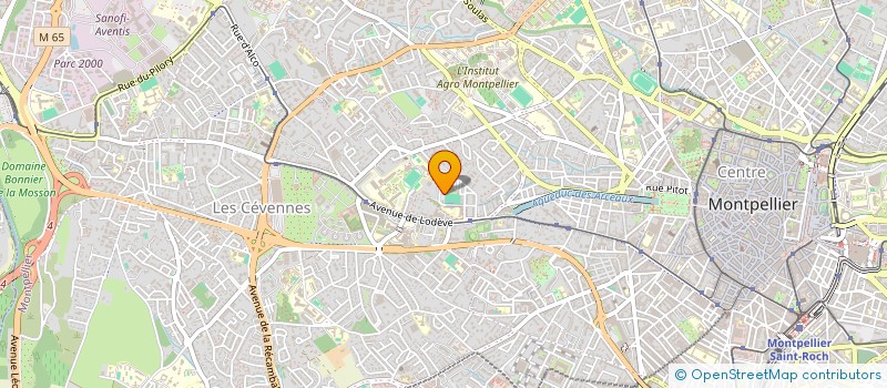 localisation de l'entreprise MONSIEUR PATRICK BAIL  MONTPELLIER