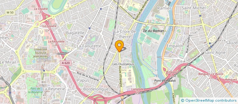 localisation de l'entreprise MONSIEUR PATRICK BAILLON à TOULOUSE