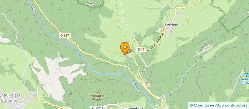 localisation de l'entreprise MONSIEUR PATRICK BAILLY COWELL  NANCHEZ