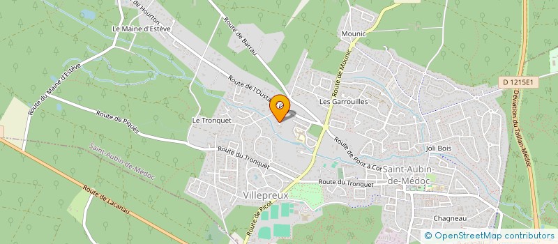 localisation de l'entreprise MONSIEUR PATRICK BALLANGER  SAINT-AUBIN-DE-MEDOC