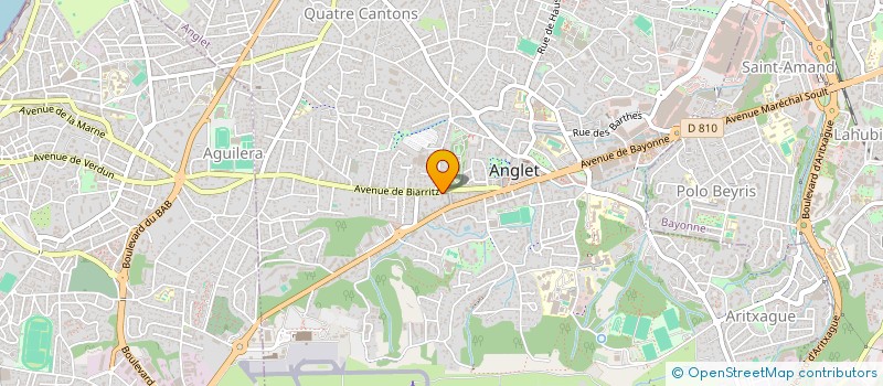 localisation de l'entreprise MONSIEUR PATRICK BALLARE à ANGLET