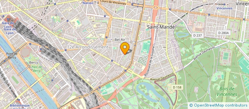 localisation de l'entreprise MONSIEUR PATRICK BALLONARD  PARIS