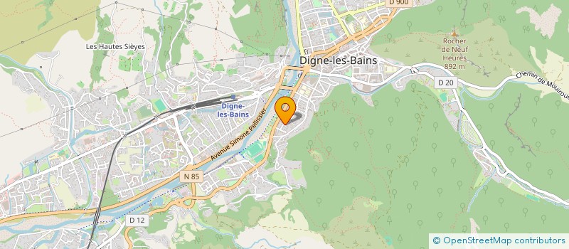 localisation de l'entreprise MONSIEUR PATRICK BALP à DIGNE-LES-BAINS