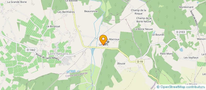 localisation de l'entreprise MONSIEUR PATRICK BANY à LAMONZIE-MONTASTRUC