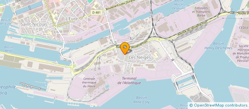 localisation de l'entreprise MONSIEUR PATRICK BARBARAY  LE HAVRE