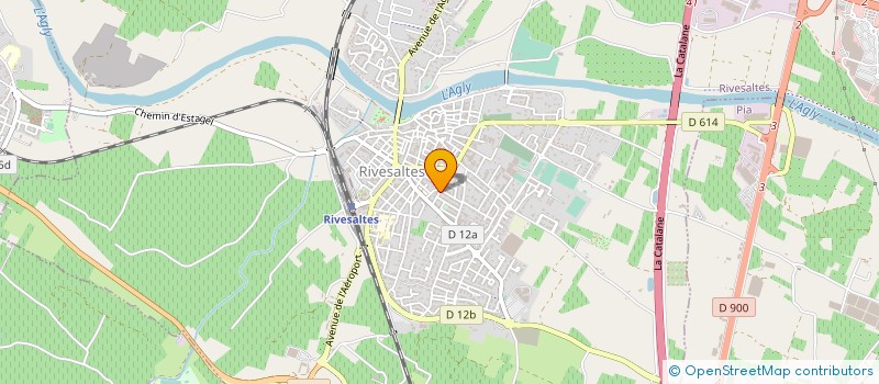 localisation de l'entreprise MONSIEUR PATRICK BARBIN  RIVESALTES