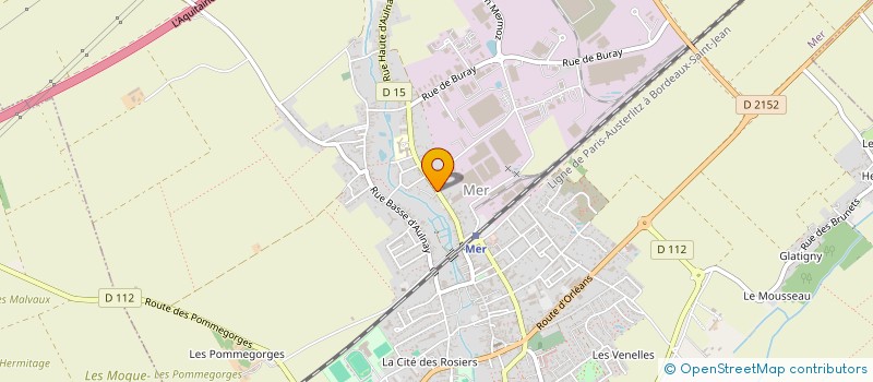 localisation de l'entreprise MONSIEUR PATRICK BARDIN  MER