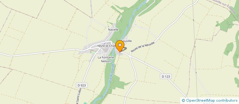localisation de l'entreprise MONSIEUR PATRICK BARILLET à YEVRE-LA-VILLE