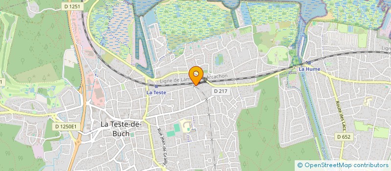 localisation de l'entreprise MONSIEUR PATRICK BAROIN  LA TESTE-DE-BUCH