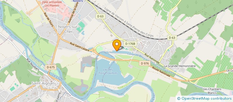 localisation de l'entreprise MONSIEUR PATRICK BARON  THESEE