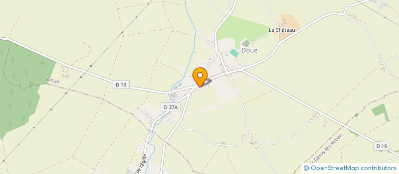 localisation de l'entreprise MONSIEUR PATRICK BARRAQUE  DOUE