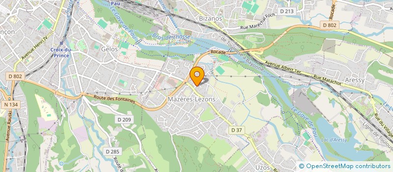 localisation de l'entreprise MONSIEUR PATRICK BARRASSO  BALIROS