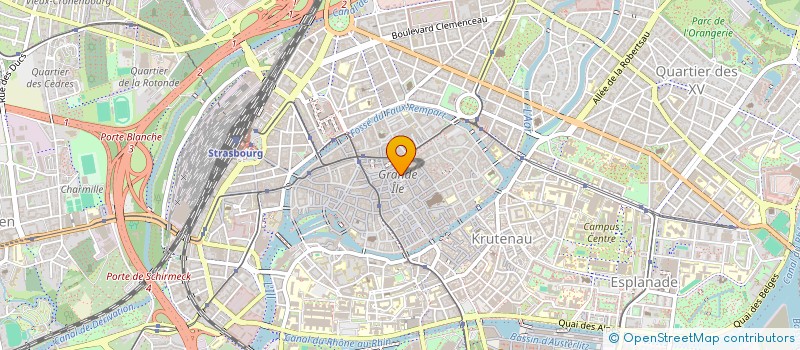 localisation de l'entreprise MONSIEUR PATRICK BARRAUX à STRASBOURG