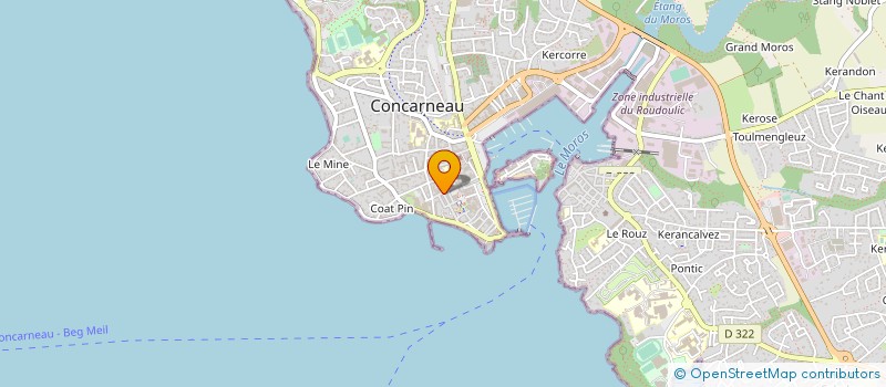 localisation de l'entreprise MONSIEUR PATRICK BARRE  LE FAOUET