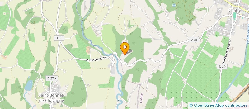 localisation de l'entreprise MONSIEUR PATRICK BARRIER  CHATTE