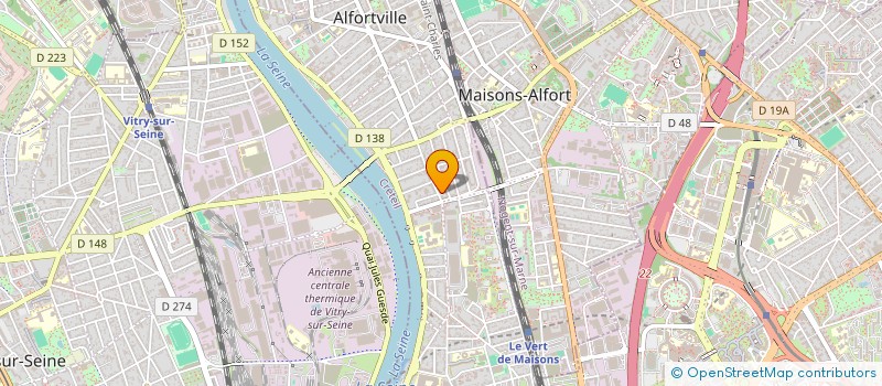 localisation de l'entreprise MONSIEUR PATRICK BARSAMIAN à ALFORTVILLE