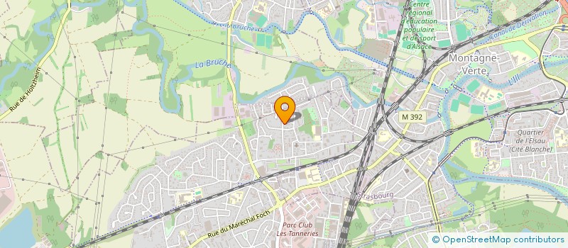 localisation de l'entreprise MONSIEUR PATRICK BARTH  LINGOLSHEIM