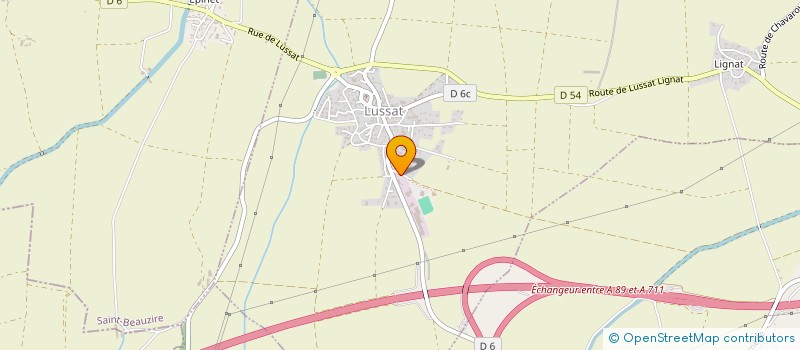 localisation de l'entreprise MONSIEUR PATRICK BARTHELEMY à SAINT-BEAUZIRE