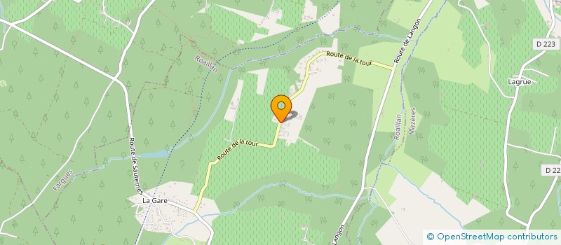 localisation de l'entreprise MONSIEUR PATRICK BASTIT-SAINT-MARTIN  LEOGEATS