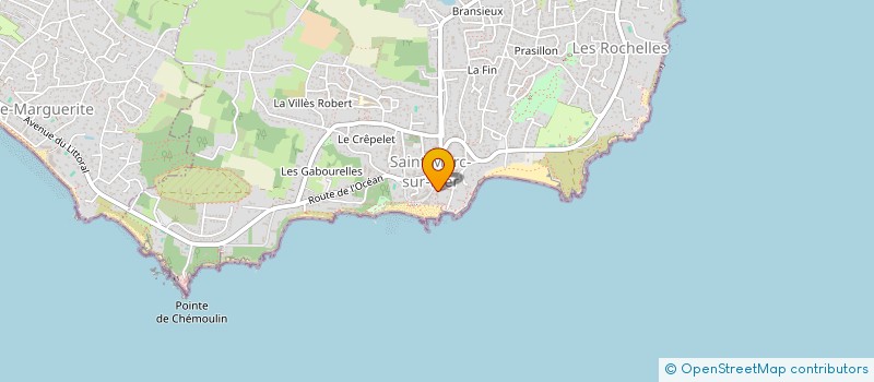 localisation de l'entreprise MONSIEUR PATRICK BAUDINET  SAINT-NAZAIRE