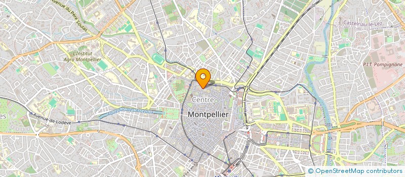 localisation de l'entreprise MONSIEUR PATRICK BAUDOUIN à MONTPELLIER