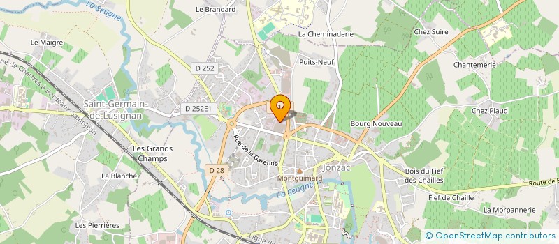 localisation de l'entreprise MONSIEUR PATRICK BAUDRY  LEOVILLE