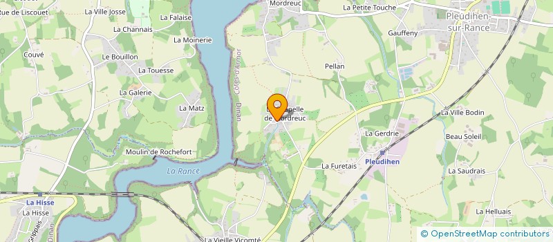 localisation de l'entreprise MONSIEUR PATRICK BAUDRY à PLEUDIHEN-SUR-RANCE
