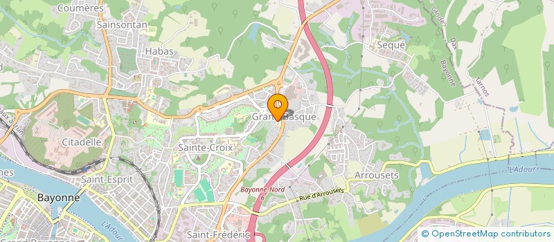 localisation de l'entreprise MONSIEUR PATRICK BEATO à BAYONNE