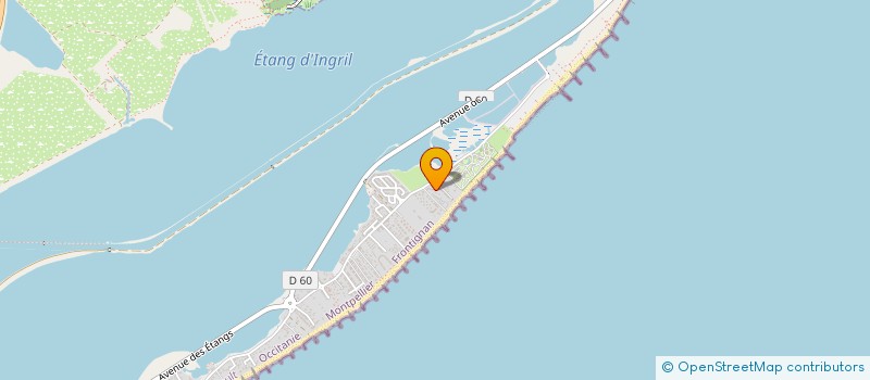 localisation de l'entreprise MONSIEUR PATRICK BEAU à FRONTIGNAN