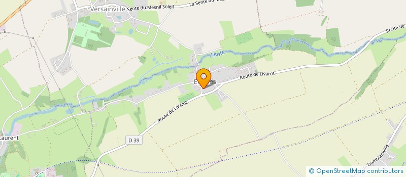 localisation de l'entreprise MONSIEUR PATRICK BEAUCHENE à ERAINES