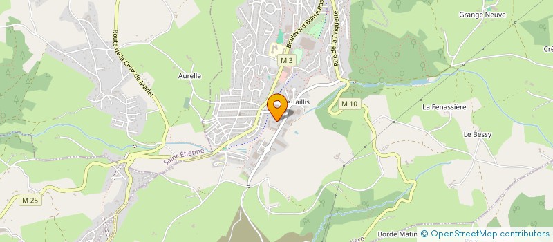 localisation de l'entreprise MONSIEUR PATRICK BECHAT  ROCHE-LA-MOLIERE