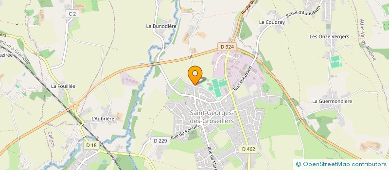 localisation de l'entreprise MONSIEUR PATRICK BECHET à SAINT-GEORGES-DES-GROSEILLERS