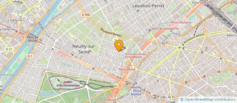 localisation de l'entreprise MONSIEUR PATRICK BEDIGIS à NEUILLY-SUR-SEINE