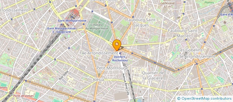 localisation de l'entreprise MONSIEUR PATRICK BEDIN  PARIS