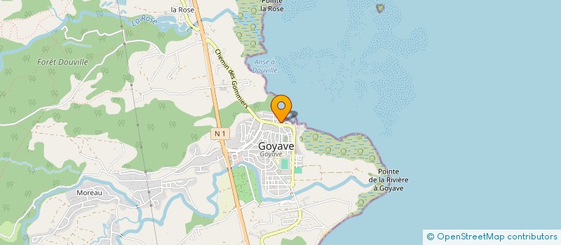 localisation de l'entreprise MONSIEUR PATRICK BEGARIN à GOYAVE