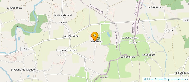 localisation de l'entreprise MONSIEUR PATRICK BEGOIN à GRAND-FOUGERAY