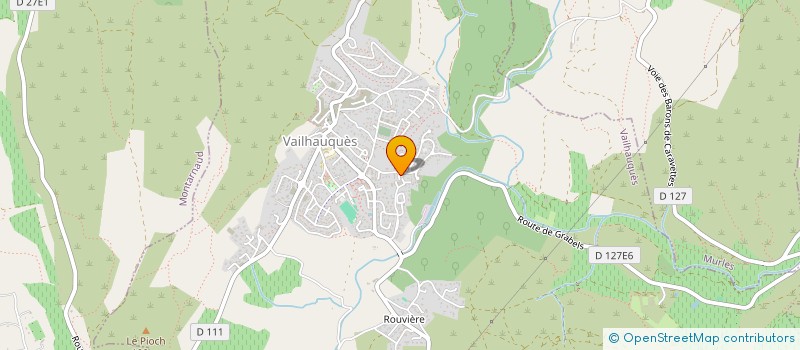 localisation de l'entreprise MONSIEUR PATRICK BEILHAN  VAILHAUQUES