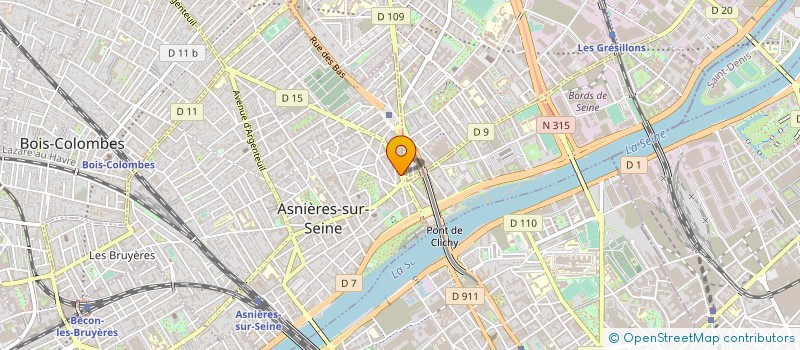 localisation de l'entreprise MONSIEUR PATRICK BEKOUNJO ANO à ASNIERES-SUR-SEINE