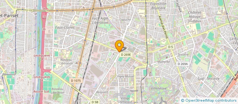 localisation de l'entreprise MONSIEUR PATRICK BELEK à GRENOBLE