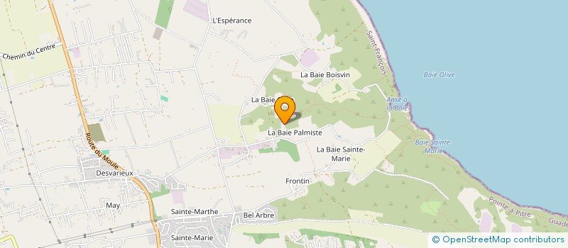 localisation de l'entreprise MONSIEUR PATRICK BELLADIN à SAINT-FRANCOIS